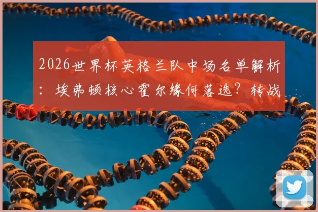 2026世界杯英格兰队中场名单解析：埃弗顿核心霍尔缘何落选？转战爱尔兰国家队前景探讨